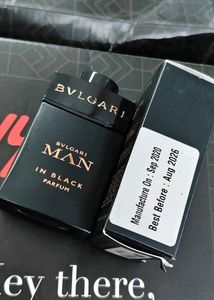 Bvlgari Man In Black Perfume