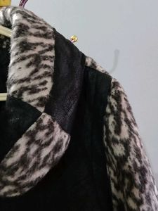 Animal Print Coat