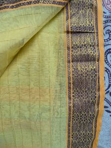 Light Lemon Colour Saree