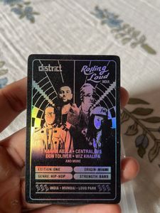Rolling Loud Metal Card