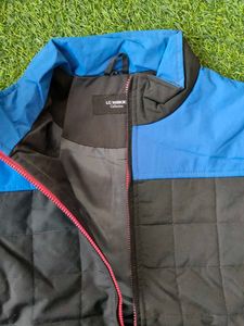 Heavy Quality Blue &amp; Black Color  Puffer Jacke