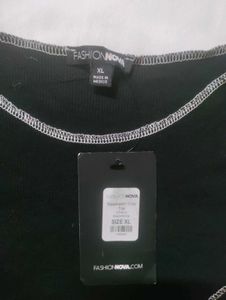 Black Fashion Nova Top