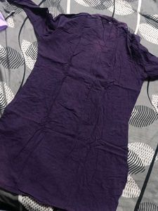 Purple Kurta