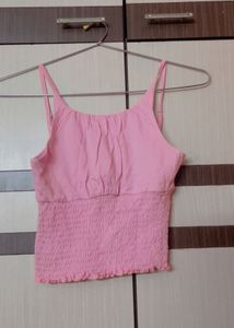 Pinteresty Pink Crop Top