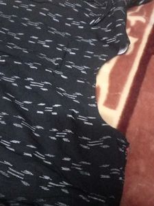 Elegant Embellished Top black colour