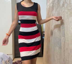 Comfortable Stripped Dress