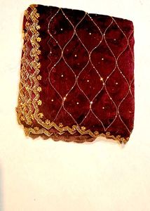 Maroon  Saree