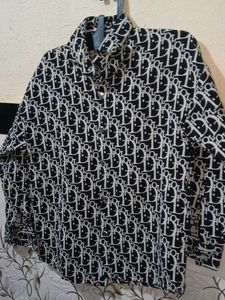 Dior Inspired Pattern Shirt