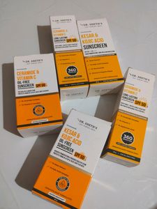 Dr Sheth's Sunscreens All Available ✨