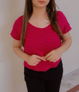 Pink Strips Top