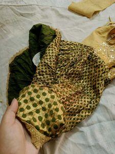 Sequin Churidar Set