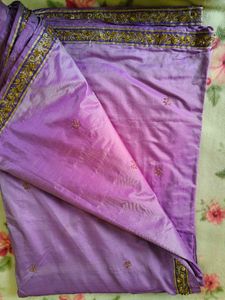 Dual shade Saree