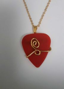 Guitar Pick Necklace Handmade