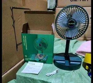 Mini Portable Folding Rechargeable Fan Stand