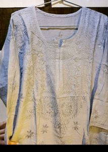 Embroidered Cotton Kurti
