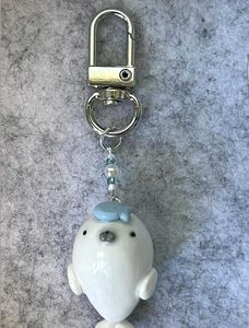 🦭🤍 Seal Keychain 🦭 🩵