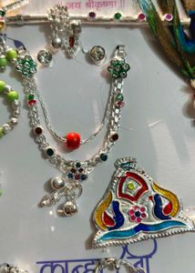 pure silver Ladoo / Radha  Rani ji jewellery