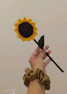 Crochet sunflower 🌻