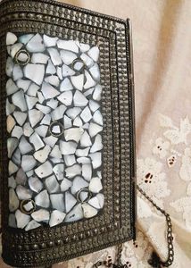 Vintage Metal Clutch