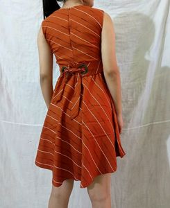 Korean Brown Dress