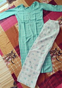 Kurta And Plazo Set