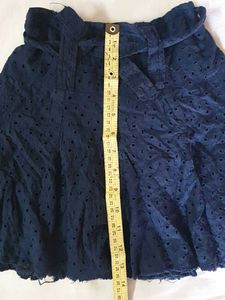 Girls Navy Blue Skirt