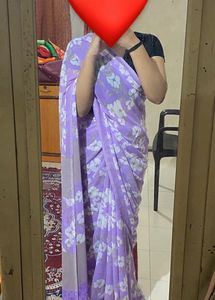 Floral Daily Wear Saree For A Pretty Lady🥰