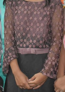 Elegant Lace Top Dress