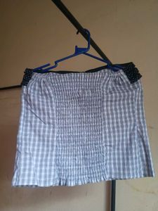 preppy tube top