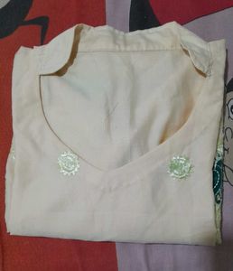 Elegant Embroidered Kurta