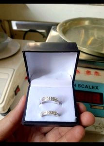 Bangles And Ring Pairs Combo Pure Silver