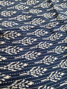 Boho Blue Print Short Kurti