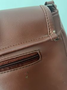 Vintage Burgundy Shoulder Bag