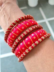 Navratri red bangles✨️