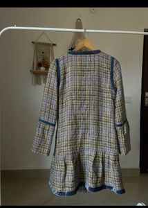 CHANEL Woven Tweed Jacket Shift DRESS