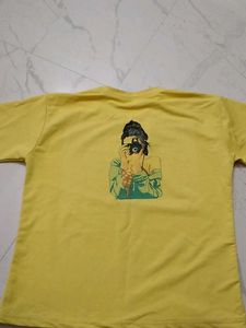Yellow T Shirt For Girls