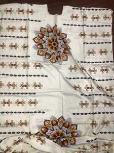 Elegant Floral Print Kurta with dupatta