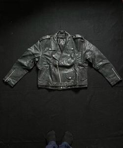 Y2k Premium Leather Jacket