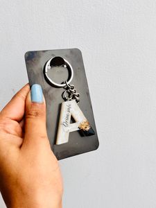 Resin keychain(Drive Safe) Tag
