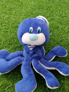 Blue Octopus Plush Toy