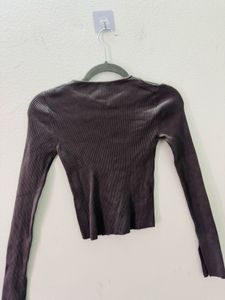Charcoal Grey Top