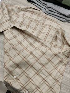 Peter England Checkered Shirt