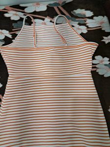 Striped Bodycon Mini Dress