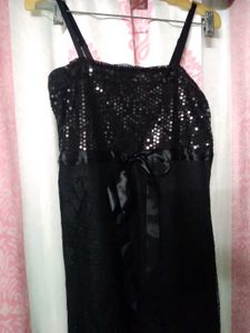 Elegant Black Lace Dress