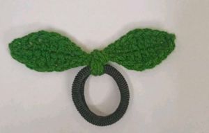 Crochet Hair Tie Up