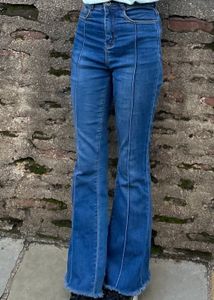 Flared Bootcut Denim Jeans