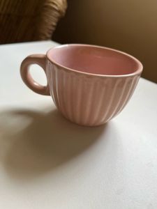 Pink Aesthetic Ceramic Cup