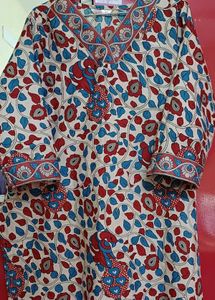 Multicolour Kurta Set