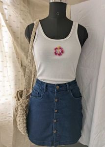 Y2k Beaded Top