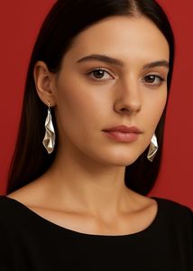 Westside Silver Geometric Earrings